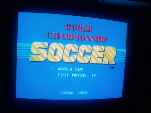 Sega World Cup Italia 90 Sega Genesis Con Manual Orig/import (Usado)