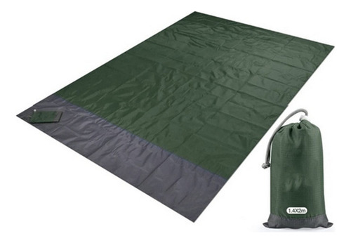 Estera Para Acampar Al Aire Libre, Manta De Playa De Bolsillo Impermeable Plegable, Colchoneta Portátil Ligera, Estera Para Picnic, Estera De Playa De Arena