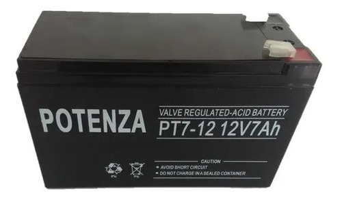 Bateria 12v 7ah Para Ups Lampara Alarma Cercos Eléctricos