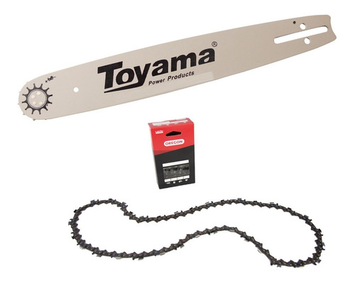 Sabre 18 + Corrente Oregon Para Motosserra Toyama Tcs53