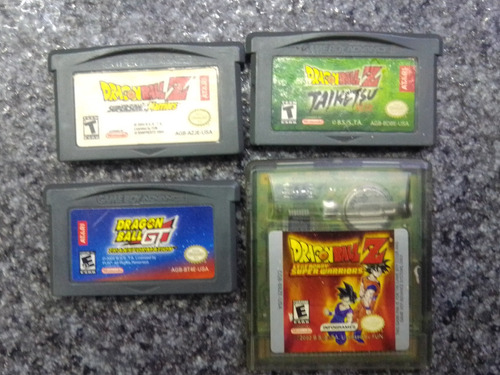 Juegos Dragon Ball Z Gameboy Advance Y Color 4 Piezas 