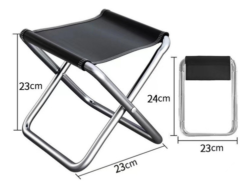Taburete Plegable Para Camping MĂșltiples Funciones