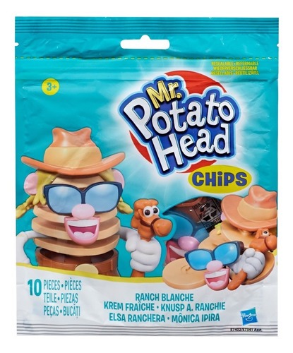 Mr Potato Chips Para Armar En Bolsa 10 Piezas