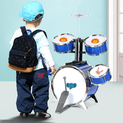 Un Minitambor, Instrumento Musical Infantil, Juguete Para Ni