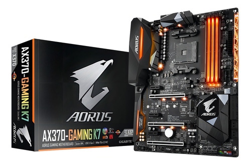 Tarjeta Madre Gigabyte Ga Ax370 Gaming K7 Amd Ddr4 64gb