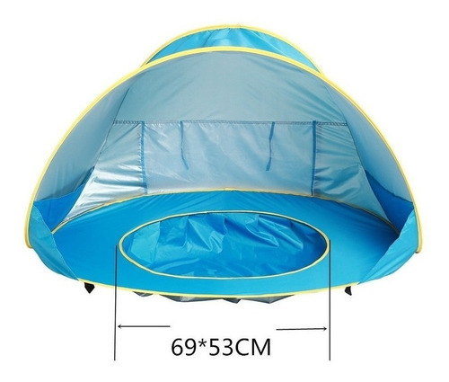 Carpa De Playa Para Juguetes De Bebé Con Piscina 2022 U