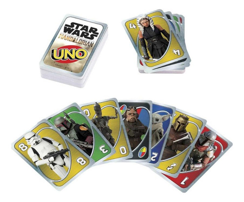 Jogo De Cartas Uno Star Wars Mandalorian - Mattel