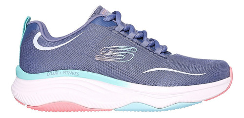 Zapatilla Mujer Skechers Relaxed Fit D Lux Fitness Lavable