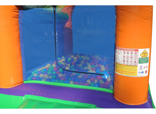 Piscina De Bolinhas Splash Com Motor Soprador