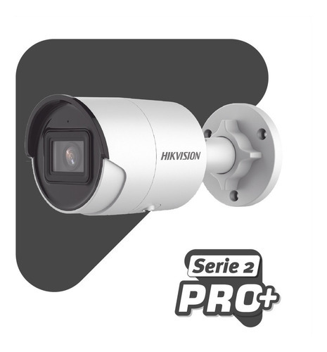 Camara Bala Ip 6m Lente 2.8mm 40m Exir Ip67 Poe Micrófono