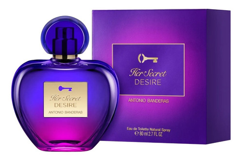 Perfume Her Secret Desire A Banderas 80ml Original Importado