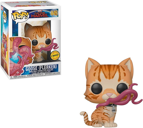 Funko Pop! Marvel: Capitana Marvel - Goose (los Estilos Pued
