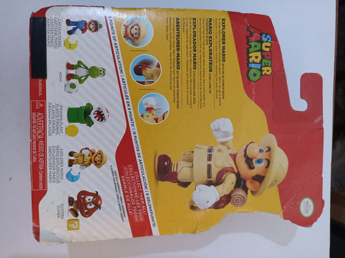 Figura Súper Mario Bros Articulada Con Accesorio (Usado)