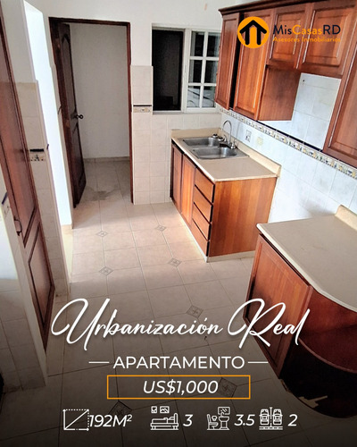 Amplio Apartamento En Renta En Sector Urbanización Real