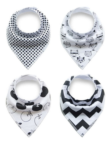 CuteOn Unisexo paquete de 6 Set de regalo para Babear y Dentici/ón Reci/én nacido Beb/é Bandana Drool Baberos con Pareo Beanie Gorra 100/% Algod/ón