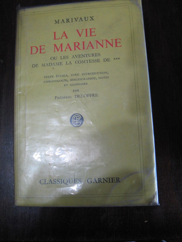 La Vie De Marianne. Marivaux. Francés