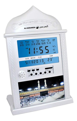 Reloj Despertador De Pared Accrie Azan Calendar Con Oracion