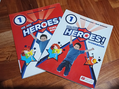 2 Libros Fisicos We Are Heroes 1 Pupils Book+workbook Usado 