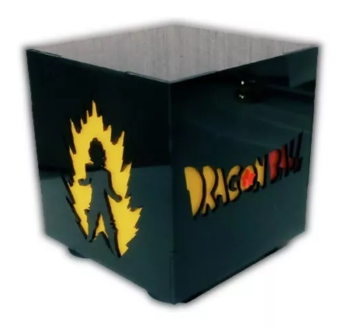 Broly, Dragon Ball z, desenho, decoração, Luminária Led 3d,16 Cores +  controle no Shoptime