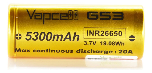 Bateria 26650 Vapcell Inr26650 5000mah 