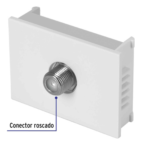 Toma Tv 1.5 Modulos Linea Española Volteck 47055