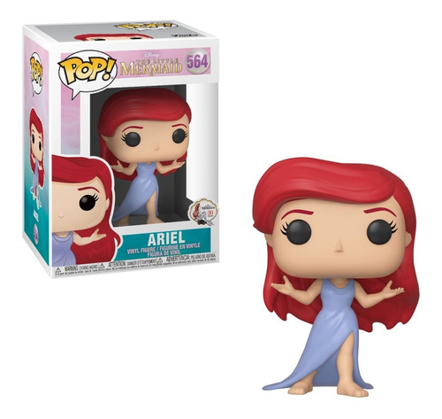 Funko Pop Disney La Sirenita Ariel Purple Dress