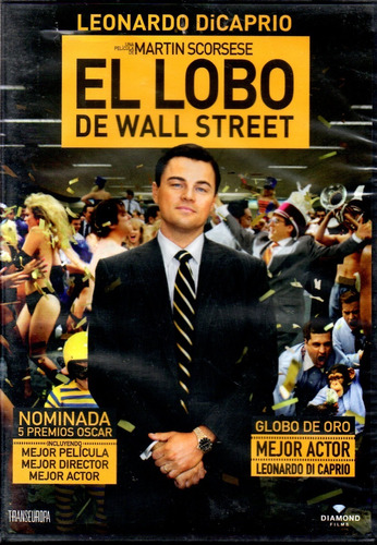 El Lobo De Wall Street - Dvd Nuevo Original Cerrado - Mcbmi