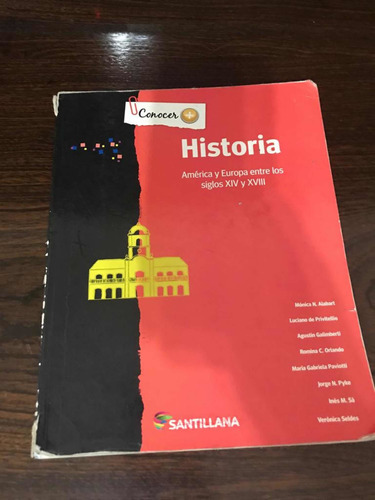 Libro Escolar Historia Santillana