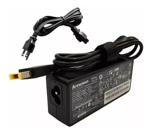 Cargador Lenovo Thinkpad T440s 20v 3.25a Usb Punta Cuadrada