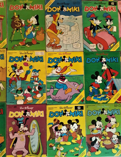 Don Mickey Revistas Originales Años 80 / Valor X Unidad