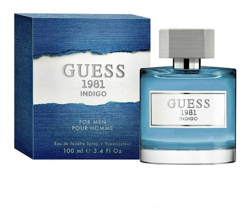 Guess 1981 Indigo Hombre Edt 100ml Silk Perfumes Oferta