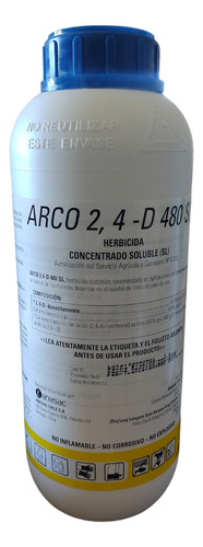 Arco 2, 4 - D 480 Sl Herbicida - Mata Malezas Para El Trigo