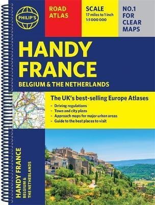 Philip's Handy Road Atlas France, Belgium And Th (original)