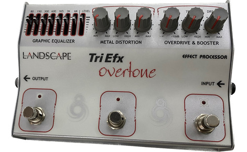Pedal Guitarra Triefx Overtone Landscape Novo Original