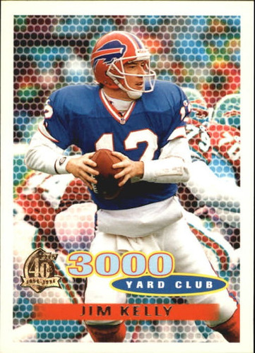 1996 Topps #385 Jim Kelly Tyc  Buffalo Bills
