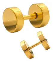 Comprar Dorado 1 Piercing 12mm Falso Expansor Rosca Acero Qui C:9146