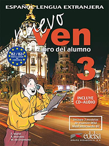 Libro Nuevo Ven 3 - Libro Del Alumno + Cd Audio