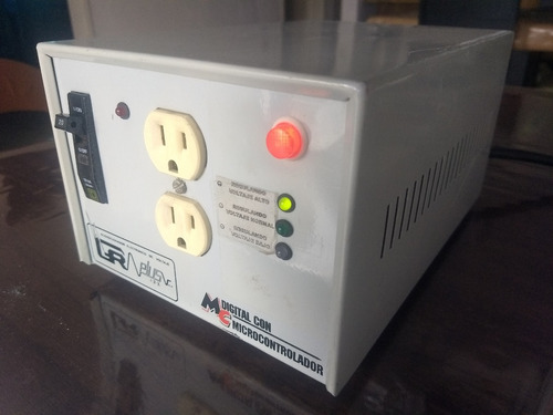 Regulador Al-500mc Monofasico 500va Digital Microcontrolador