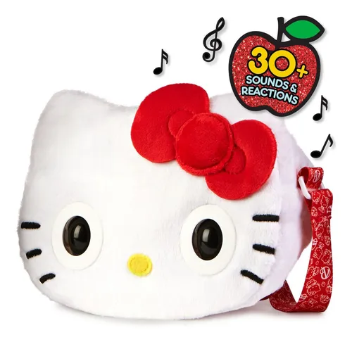 Purse Pets Cartera Hello Kitty Sanrio Interactiva 30 Sonidos