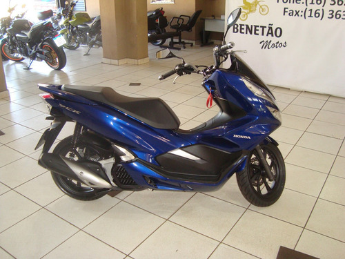Imagem 8 de 9 de Honda Pcx 150 Azul 2020