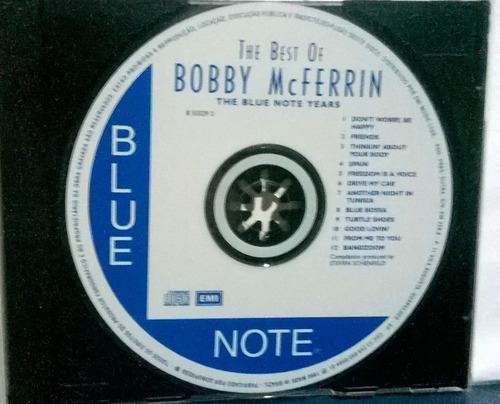 The Best Of Bobby Mcferrin - Cd (Usado)