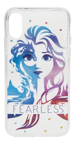 Protector Case Para iPhone XS Max De Elsa Frozen Disney St