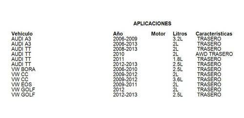 Varilla Acoplamiento Trasero Vw Gti 2006-2012 2.0l