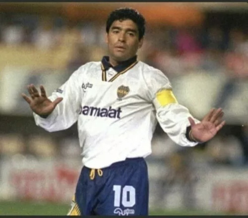 Boca Juniors Joya Olan Alterna 1996 #10 Maradona Original (Usado)