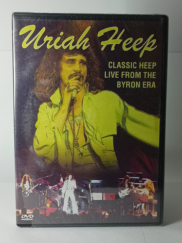 Uriah Heep - Live From The Byron Era ( Dvd Nacional Lacrado)