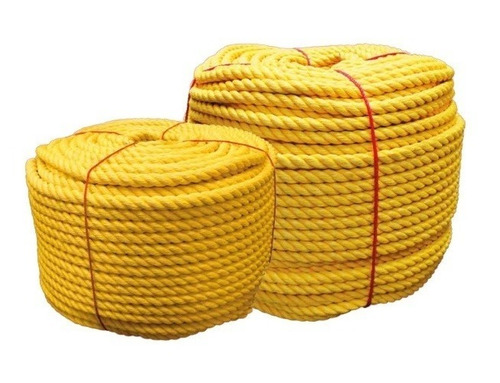 Mecate Amarillo Polipropileno 1/2 Pulgada 5 Kg 75mts Genpar