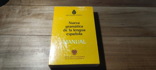 Manual De La Nueva Gramatica De La Lengua Española,  Rae