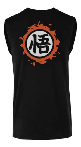 Playera Sin Mangas De Entrenamiento Dragon Ball Unisex