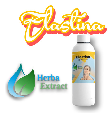 Extracto Acuoso/cosmético De Elastina 500 Ml.