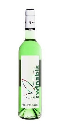 Imagen 1 de 1 de Winabis Double Taste - Vino Blanco Infusionado Con Cbd 750ml
